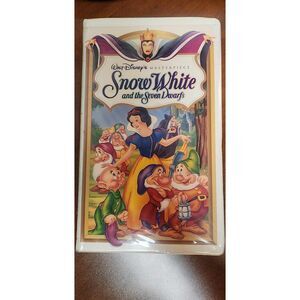 Snow White And The Seven Dwarfs Disney VHS Walt Disney Masterpiece Collection